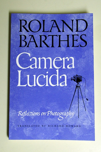 Actually &quot;Camera Lucida&quot; is as lucid a read  as the title might suggest.
