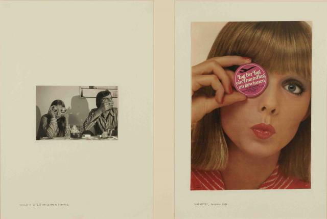 Iveković’s celebrated series Double Life in which the artist juxtaposed pictures of herself with commercial ads