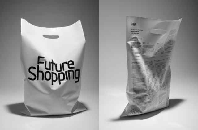 »Future Shopping«. Exhibition Concept, Exhibition Graphic Design by Ritator