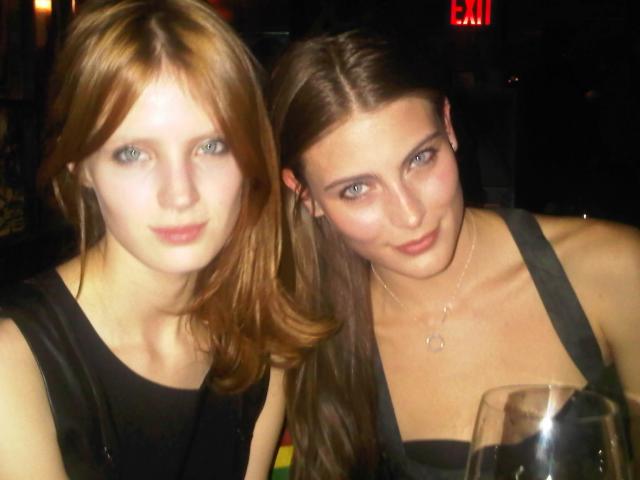 One's Miss Fanny  and Miss Ellie at  Rochambeau/RJW's Miss Lily's dinner Image via poplipps.com