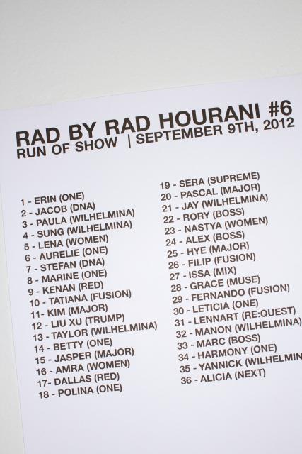RAD by RAD #6 : Photographed by Pablo Ravazzani