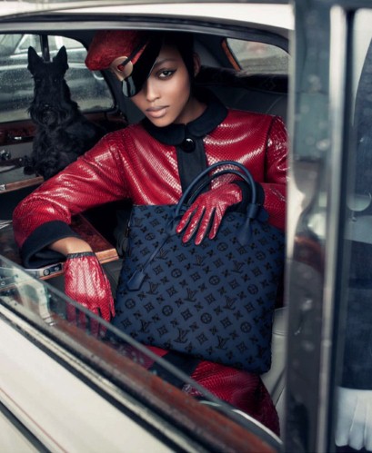 Nyasha Matonhodze for Vuitton FW 11 by Meisel