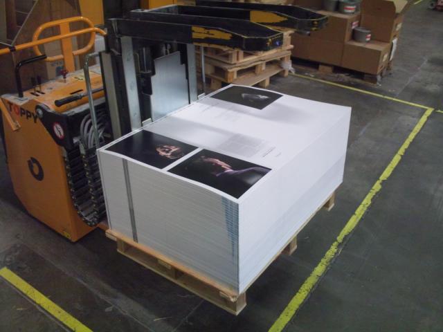 Daniel Sannwald&#039;s Pluto &amp; Charon rolling off the printing press