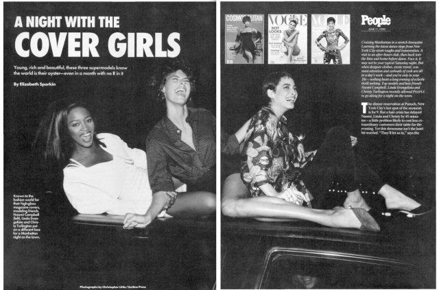 When The Trinity Ruled the Biz: Naomi: Linda: Christy