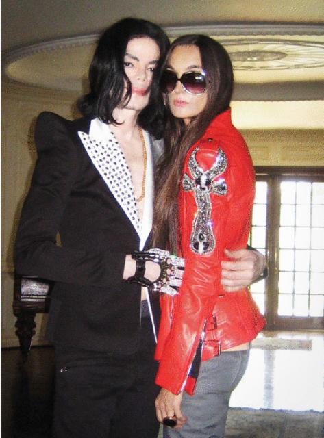 The King Of Pop with style oracle Rushka Bergman