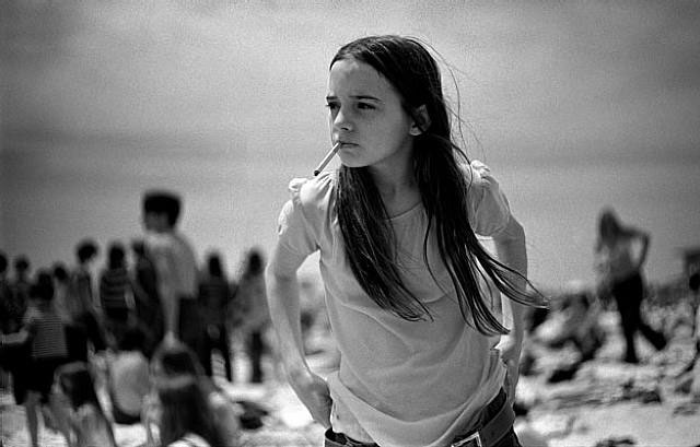 Shades of Kate Moss in that legendary "Summer Of Love" The Face edit. PH Joseph Szabo