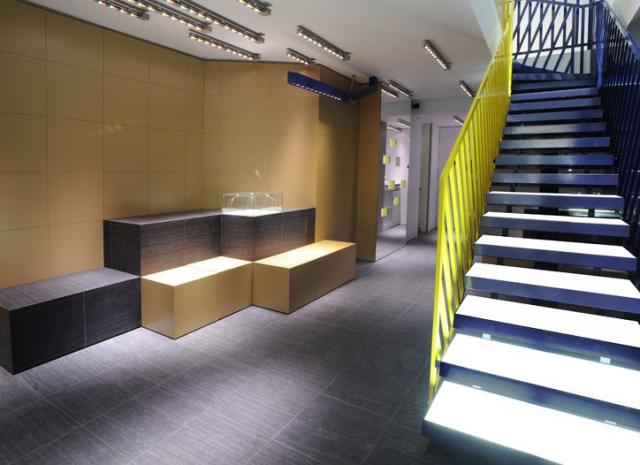 Balenciaga's new 5 rue de Varenne men's store. Image via WWD.com