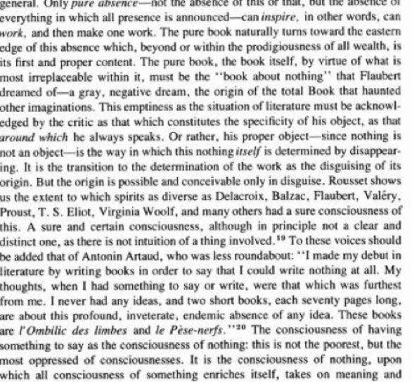 Please consider Jacques  Derrida&#039;s call to &quot;new ways of thinking, reading, and writing&quot;