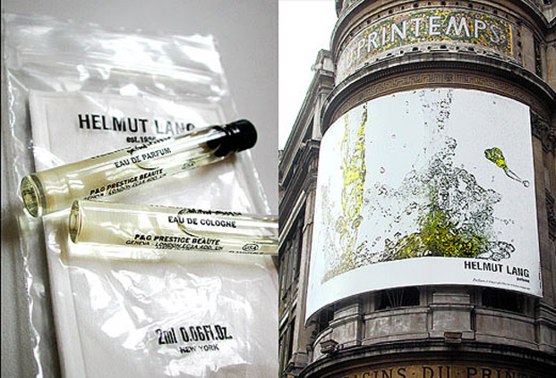 The Helmut Lang scent, the packaging, the abstract advertising..it was a thing!