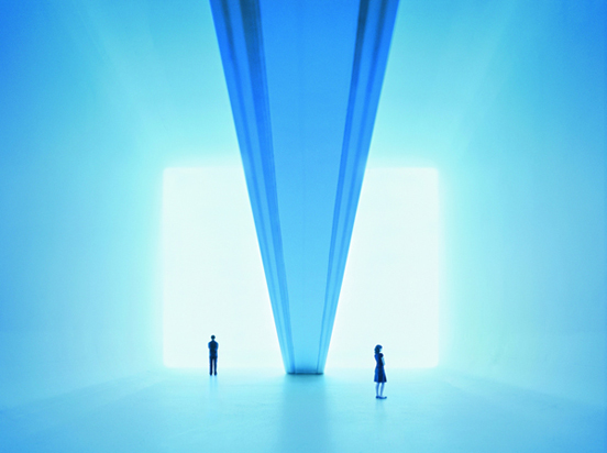 Bridget Bardo is one of Turrell&#039;s Ganzfeld pieces and reflects  his larger ongoing  project at the Roden crater