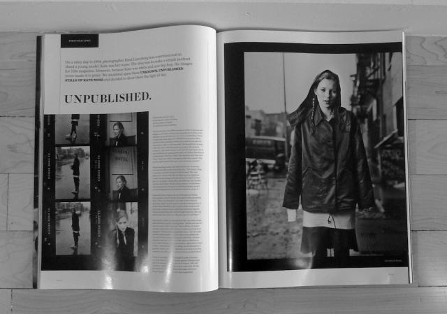 A pure state of 90&#039;s Kate-ness; PH Dana Lixenberg in VS magazine