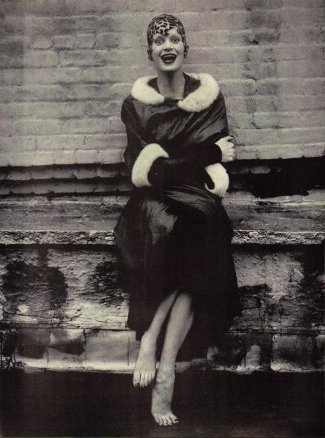 Kristen McMenamy: Photo: Vanity Fair 90's