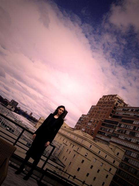 Kati Nescher on DNA&#039;s roof deck PH. Chi Chi Saito