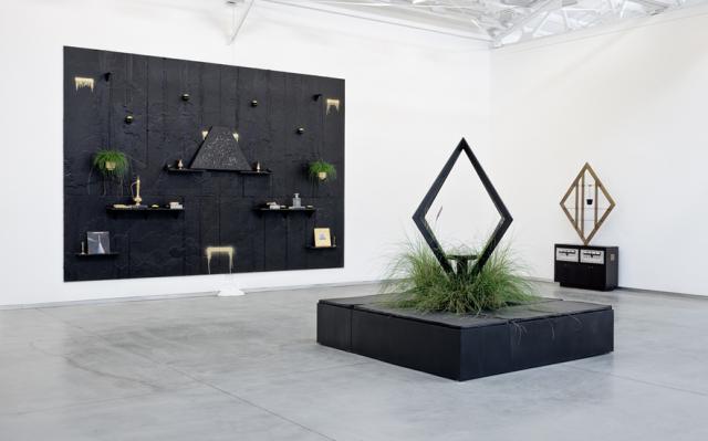 Rashid Johnson Other Aspects October 30, 2009 — January 16, 2010: David Kordansky Gallery